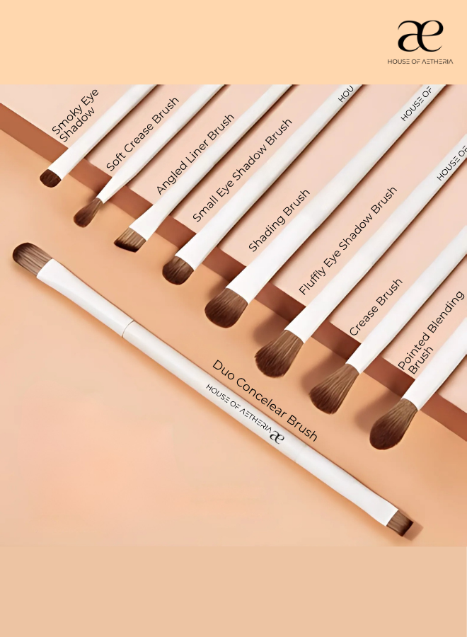 Make Up Brush Set - Pearl
