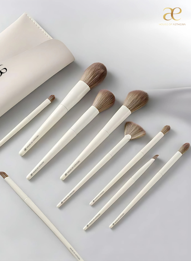Make Up Brush Set - Pearl