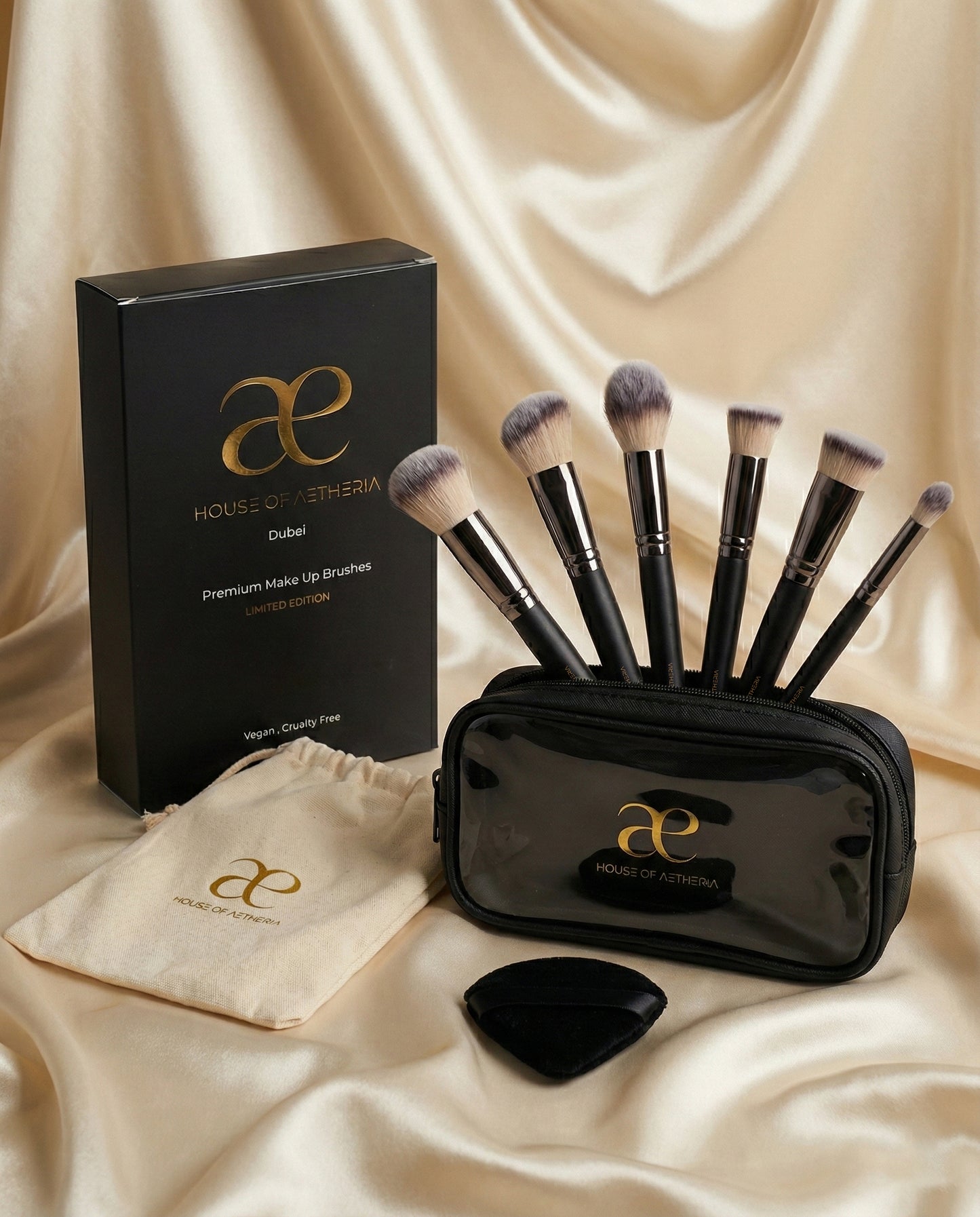 Makeup Brush Set - Grigio