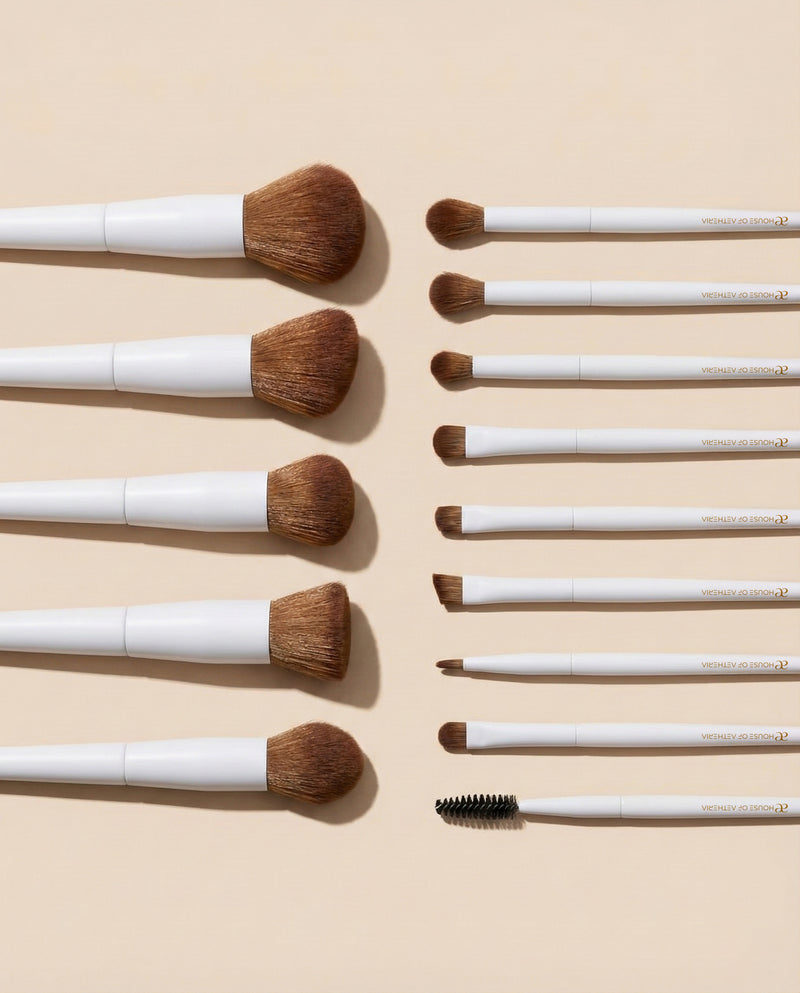 Make Up Brush Set - Pearl