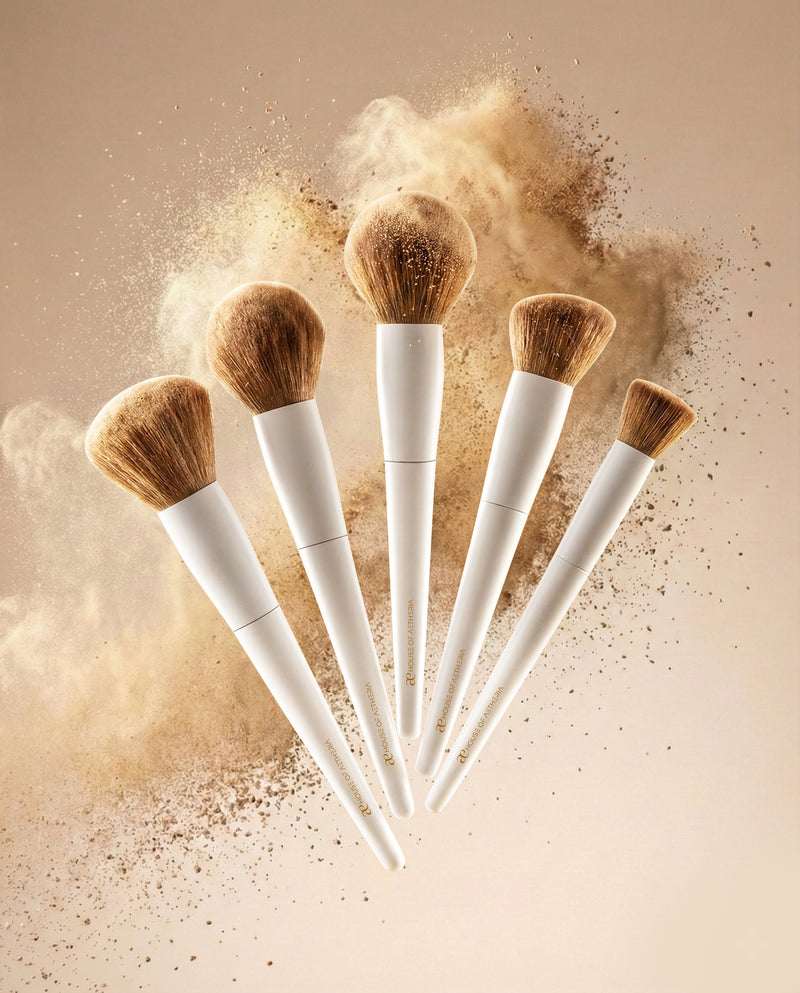 Make Up Brush Set - Pearl